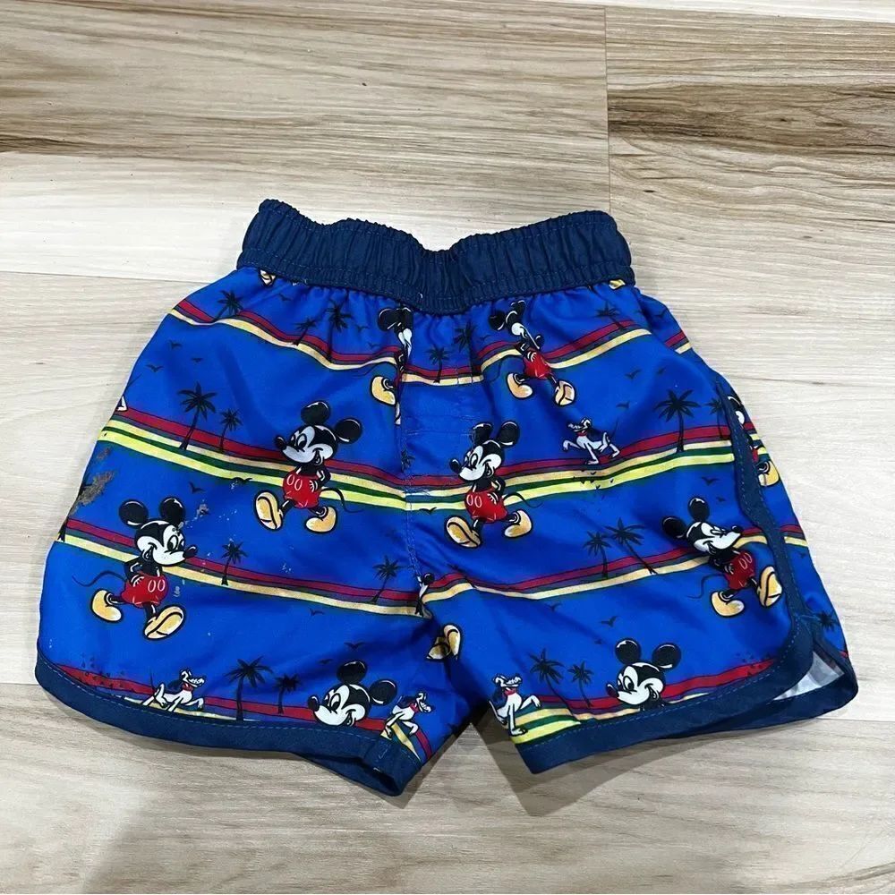 Disney Baby Mickey Mouse Swim Trunks Boys 12M
